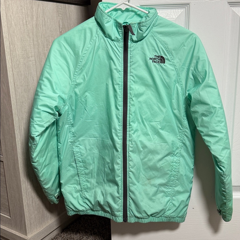 The North Face Light Green Windbreaker
